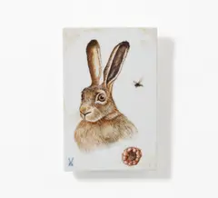 Rigo Schmidt, Hase, Porzellankachel