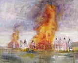Tanja Selzer, Nichts passiert, 2009, Öl auf Leinwand