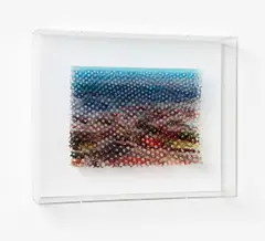 Margund Smolka, Stadtansicht, 2009, Inkjetprint auf Folie