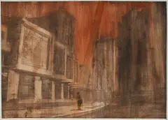 Lu Song, "Daily spectacles", 2010, Öl auf Papier