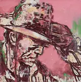 Hans-Peter Stark, Like a Shadow, 2006, Öl auf Leinwand
