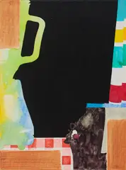 Stefan Stößel, Fragment, 2004, Acryl auf Leinwand