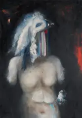 Emeli Theander, "Skinwalker", 2011, Öl auf Leinwand