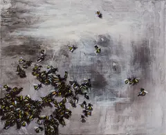 "Candyman" by Kathrin Thiele, 2008, Acryl auf Leinwand, sold Oct 2020