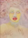 Nicole Bianchet, "Meduse me", 2011, Öl auf Leinwand