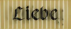 Anya Triestram, Glaube, Liebe, Hoffnung No. 9, 2011, Tinte auf festem Papier, gerahmt hinter Glas