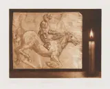 Michael Triegel, "Meditation", 2010, Mezzotinto, Vernis mou und Strichätzung auf Velin