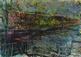 Ina Bierstedt, "Ebene", 2007, Öl und Acryl auf Leinwand