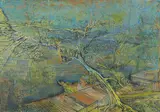 Ina Bierstedt, "Bonsai", 2007, Öl und Acryl auf Leinwand