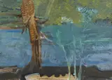Ina Bierstedt, Ohne Titel, 2003, Öl und Acryl auf Leinwand