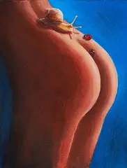 Irene Bisang, Ausflug, 2012, Acryl und Öl auf Holz
