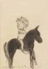 Mas vale burro chico que chico burro by Sandra Vásquez de la Horra, 2011, Bleistift auf Papier und Wachs, sold Oct 2020