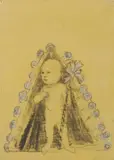 Sandra Vásquez de la Horra, Jesus Child, 2006, Bleistift auf Papier und Wachs