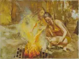 Irene Bisang, "Waldlichtung"