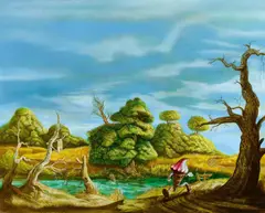 Steve Viezens, Wie die Zeit in's Land geht, 2013, Öl und Eitempera auf Leinwand