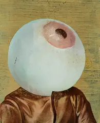 Steve Viezens, Das Auge, 2010, Öl auf MDF