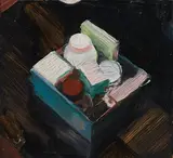 Irene Bisang, "Stilleben mit Medikamenten"