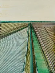 Alexander Ernst Voigt, Ohne Titel, 2012, Öl und Dammerfirnis auf Acrylgrund auf Leinwand