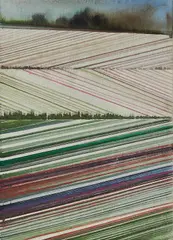 Alexander Ernst Voigt, Ohne Titel, 2011, Mischtechnik auf Leinwand