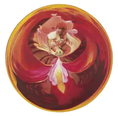 Irene Bisang, Pippiflower, 2011, Acryl und Öl auf Holz