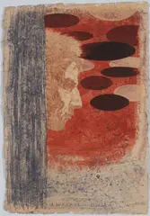 Steffen Volmer, "Zweifel", 2009, Mischtechnik auf Seidenpapier