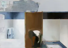 Ohne Titel by Juliane Walther, 2006, Öl auf Leinwand, sold Oct 2020