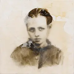 Steffi Weigel, L.W, 2005, Tusche und Wachs auf Leinwand