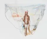 Christian Weihrauch, "Freitag", 2007, Buntstift auf Karton