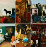 Jürgen Wolf, Hotel Olympic Serie (6-teiliges Konvolut), 2006-2009, Mischtechnik auf Holz