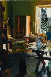Jürgen Wolf, Ohne Titel (#56), 2008, Acryl auf Holz