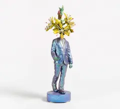 Martin Wolke, Mein Tier, 2010, Mischtechnik, metallicfarben lackiert
