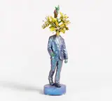 Martin Wolke, Mein Tier, 2010, Mischtechnik, metallicfarben lackiert