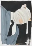 Lars Bjerre, "Longing for a view", 2009, Öl auf Papier