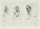 Steven Black, "2010.1", 2010, Kaltnadelradierung auf Büttenpapier