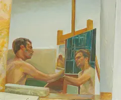 Steven Black, Ohne Titel, 2009, Öl auf Leinwand