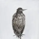 Zhiying Shi, "Bird", 2010, Öl auf Leinwand