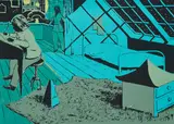 Tilo Baumgartel, Post, 2004, Farbserigrafie auf Papier
