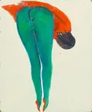 Christoph Blawert, "Die Verachtung", 2010, Öl auf Platte