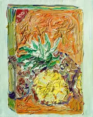 100% by Christoph Blawert, 2011, Öl auf Leinwand, sold Oct 2020
