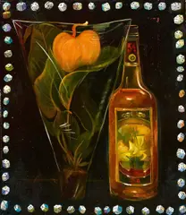 "Ein Pärchen" by Christoph Blawert, 2010, Öl auf Leinwand, sold Oct 2020