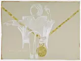 Birgit Brenner, "Du kannst jetzt gehen.", 2010, Acryl auf Pappe