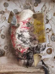G.L. Brierley, "Winifred", 2013, Öl auf Maltafel