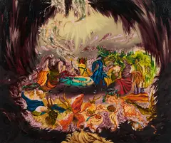 Tarascon by Lukas Bugla, Ohne Jahr, Öl auf Leinwand, sold Nov 2020