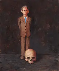 Jonas Burgert, "Trotzer", 2008, Öl auf Leinwand