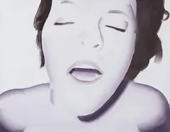 Ohne Titel (Ekstase) by Rafał Bujnowski, 2003, Öl auf Leinwand, sold Oct 2019
