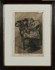 Franz Burkhardt, "Das Lassen tun!", 2012, Bleistift und Tusche auf Papier