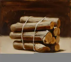 Manuele Cerutti, Piccola botte (Small Barrel), 2012, Öl auf Leinwand