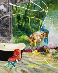 Ohne Titel by Carlos De los Ríos, 2007, Öl auf Leinwand, sold Jun 2020