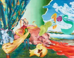 Carlos De los Ríos, Ohne Titel, 2007, Öl auf Leinwand
