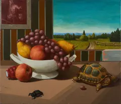 Jan Dörre, Nichts passiert, 2011, Öl und Eitempera auf Leinwand